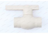 Кран пластиковый шаровый 20 (стальной шар) VALFEX OPTIMA