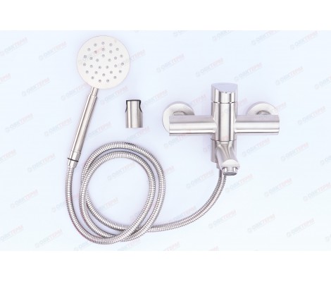 Смеситель для ванны FOX-009 Euro из нержавеющей стали Zerix