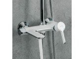 Душевая система G2403-8 хром белый Gappo