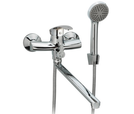 Смеситель для ванны JXD6 135 длинный Zerix