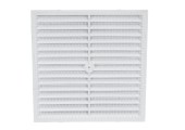 Решетка вентиляционная неразъемная с москитной сеткой 130*130 Э1313Н Эвент