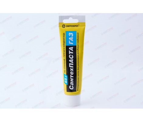 Паста уплотнительная универсальная для газа 65г Сантехпаста Veles Паста уплотнительная универсальная для газа 65г Сантехпаста Veles