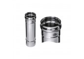 Дымоход 1,0м 430/0,5 мм &Oslash;200 f1012 Ferrum