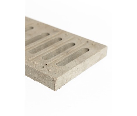 Решетка полимерная В-125 серая 0,5м Новая Эра