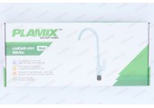 Смеситель д/кухни PLAMIX LUCAS-011 SET WHITE (гайка, &Oslash;35, с подводкой) (16шт/ящ)