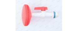 Набор для летнего душа с краном 1/2 пластиковый ABS,лейка 11 см