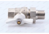 Кран шаровой с американкой 1/2 Кран шаровой с американкой 1/2