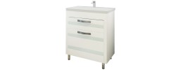 Тумба Fantasy 70 под умывальник Фостер 700/COMO 70 белое дерево Eva Gold