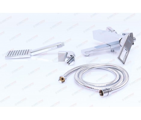 Смеситель для ванны KB-41009-01 короткая хром Koer