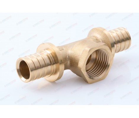 Тройник аксиальный 20-2,8 х 1/2 х 20-2,8 в H-T2002F TIM