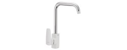 Смеситель для кухни Missouri 014-G белый &Oslash;35 Mixxus