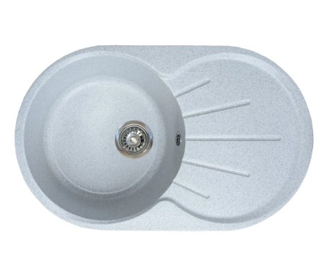 Мойка керамогранитная 27 серая матовая Granmill