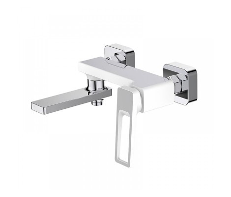 Смеситель для ванны Grog 009 Euro короткий, белый Mixxus Premium