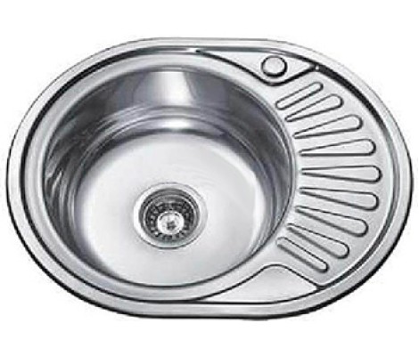 Мойка для кухни 0.6 мм глянец F64558 Frap