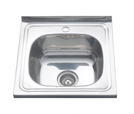 Мойка для кухни 0.6 мм накладная глянец F65050 левая Frap