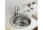 Мойка для кухни 0.8 мм круглая матовая FS511 Frap