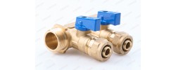 Коллектор шаровый 3/4