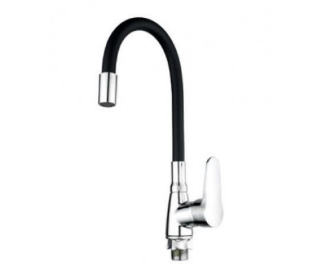 Смеситель для кухни REFLECTOR MIXXUS ELVIS 014 (NUT) BLACK &Oslash;35 ГАЙКА