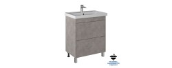 Тумба из ДСП Риччи т8-70 Бетон под умывальник Фостер Briz