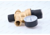 Клапан подпитки 1/2 с манометром AF0206A TIM