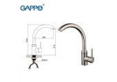 Смеситель для кухни G4099 хром Gappo Смеситель для кухни G4099 хром Gappo