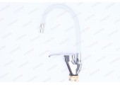 Смеситель для кухни Yub 279 Reflector &Oslash;40 белый Zerix