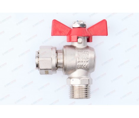 Кран шаровой с накидной гайкой 1/2