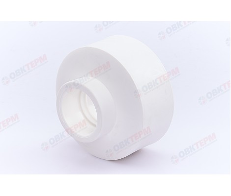 Муфта переходная 75*40 вв белая RTP