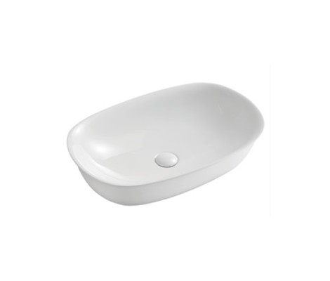 Раковина накладная на столешницу RD-460 белый H Redo (600*400*150 мм)