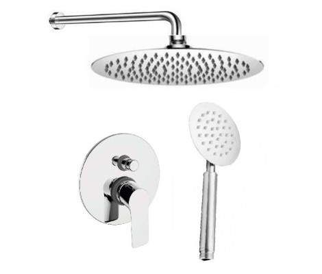 Душевая система MAX-003 встраиваемая из нержавеющей стали SUS304 Mixxus Душевая система MAX-003 встраиваемая из нержавеющей стали SUS304 Mixxus