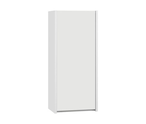 Шкаф навесной Сканди Белый матовый/Белый глянец Aquaton