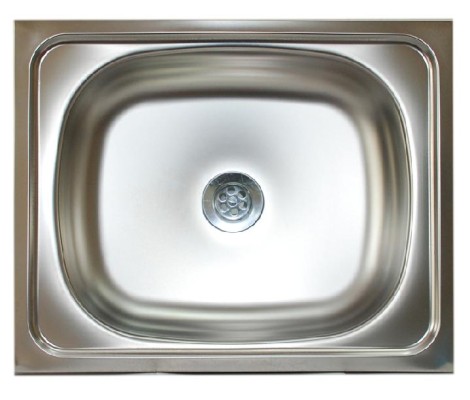 Мойка накладная без сифона 40*50*0,40мм Vladix