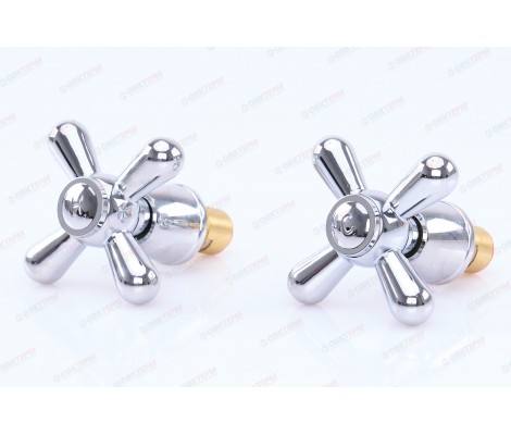 Ручки с кранбуксами Dominox керамика Mixxus Ручки с кранбуксами Dominox керамика Mixxus