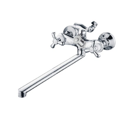 Смеситель для ванны Vega 140 длинный, буксовый Euro Mixxus Смеситель для ванны Vega 140 длинный, буксовый Euro Mixxus