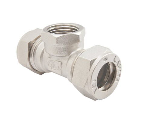 Тройник 15 х 1/2