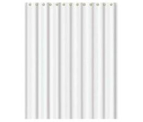Шторка для ванной F8601 белый/текстиль/полиэстер 180х180 Frap
