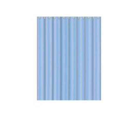 Шторка для ванной F8603 голубой/текстиль/полиэстер 180х180 Frap