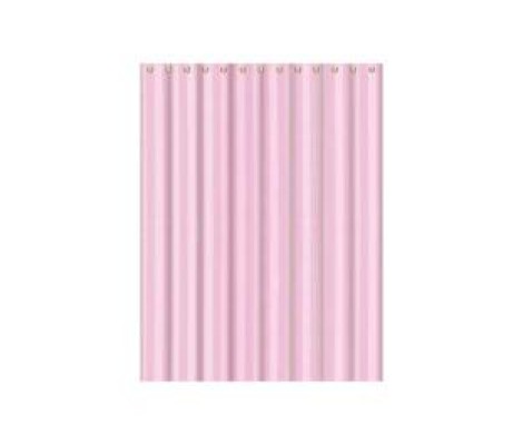 Шторка для ванной F8605 розовый/текстиль/полиэстер 180х180 Frap