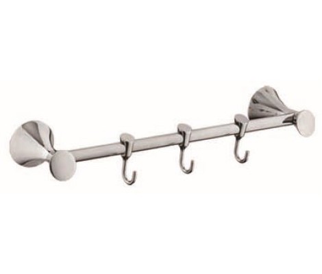 Настенная вешалка 3 крючка F3515-3 подвижные Frap