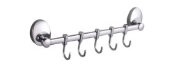 Настенная вешалка 5 крючков F1615-5 подвижные Frap