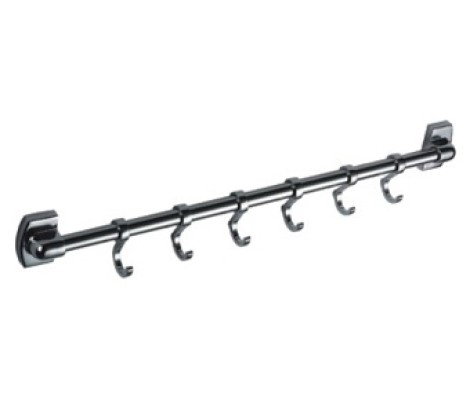 Настенная вешалка 6 крючков F209-6 подвижные Frap Настенная вешалка 6 крючков F209-6 подвижные Frap