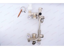 Насосно-смесительный узел с термоголовкой без насоса 180мм VT.Combi.0.180 Valtec