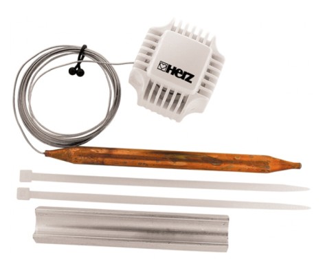 Термоголовка с накладная датчиком HERZ