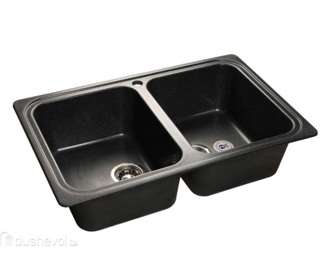 Мойка керамогранитная 42 черная Granmill