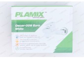 Смеситель д/ванны, короткий, PLAMIX Oscar-009 EURO White, (&Oslash;35, без шланга и лейки)