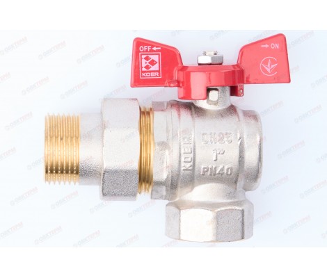 Кран шаровой с американкой 1