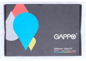 Смеситель для раковины G1017-8 белый хром Gappo