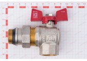 Кран шаровый с американкой 