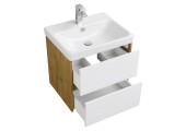 Тумба подвесная 70, Сканди 70 Белый/Дуб Рустикальный под умывальник Адриана 70 Aquaton Тумба подвесная 70, Сканди 70 Белый/Дуб Рустикальный под умывальник Адриана 70 Aquaton