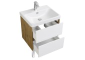 Тумба подвесная 70, Сканди 70 Белый/Дуб Рустикальный под умывальник Адриана 70 Aquaton Тумба подвесная 70, Сканди 70 Белый/Дуб Рустикальный под умывальник Адриана 70 Aquaton